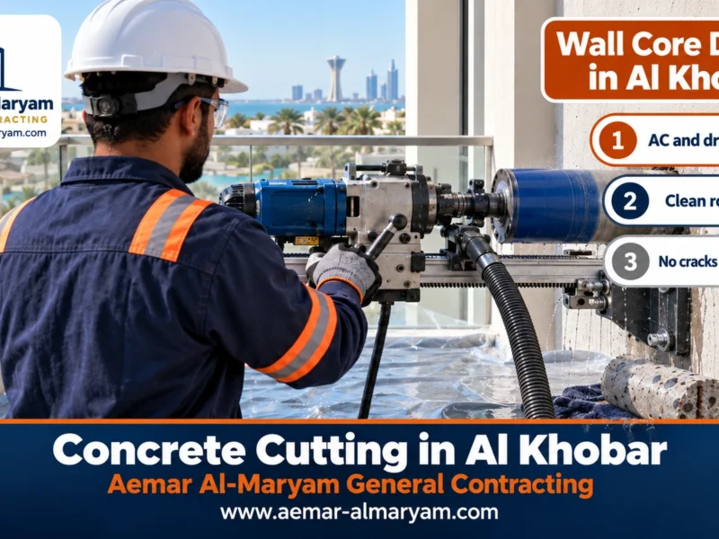 Concrete cutting and coring
