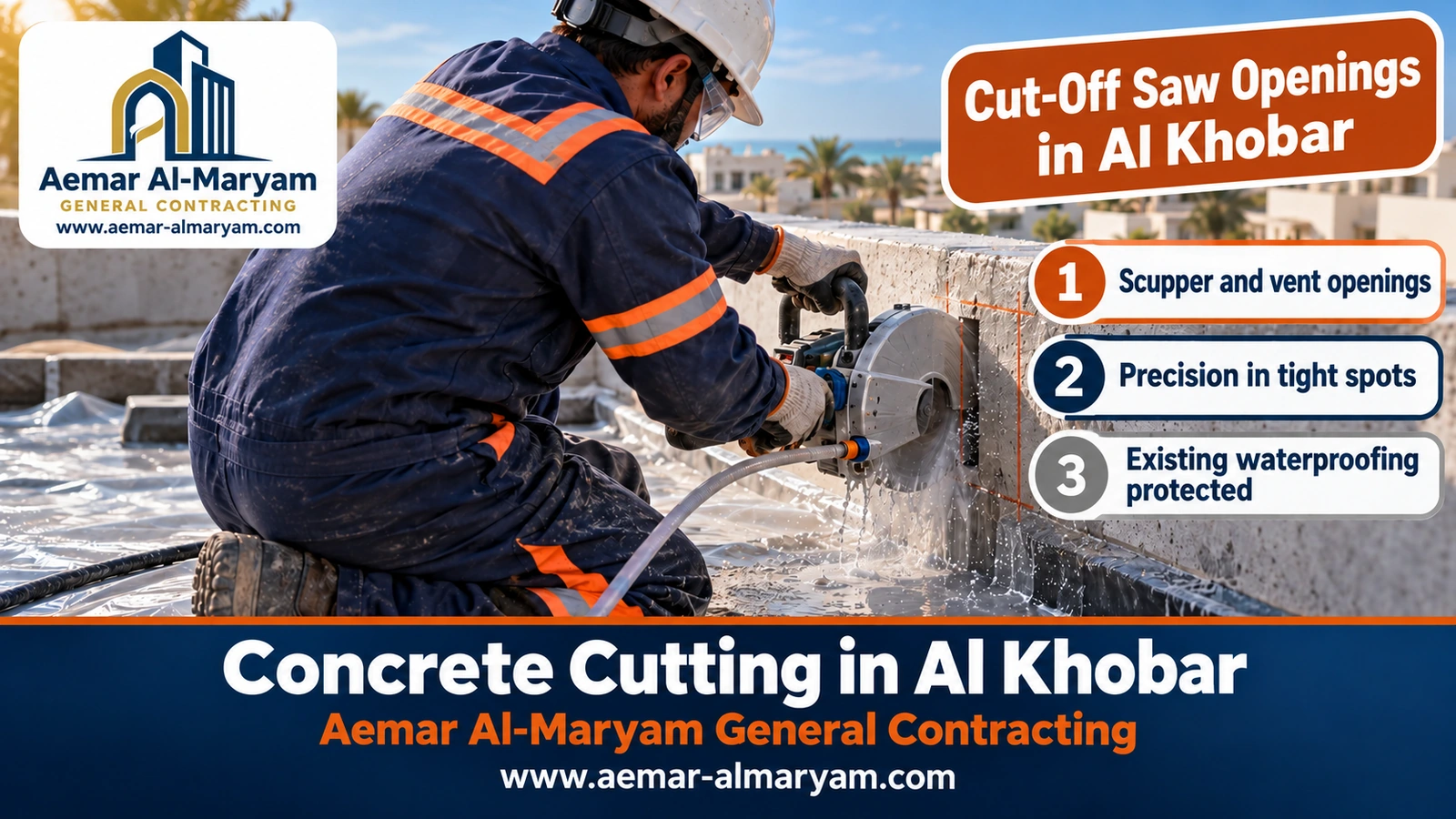 Cut-Off Saw Openings in Al Khobar
