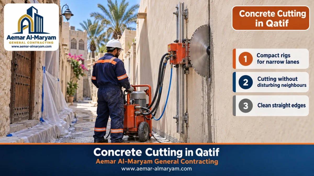 Concrete Cutting in Qatif