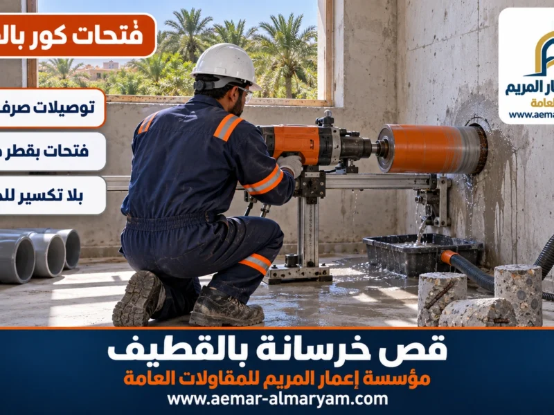 فتحات كور بالقطيف
