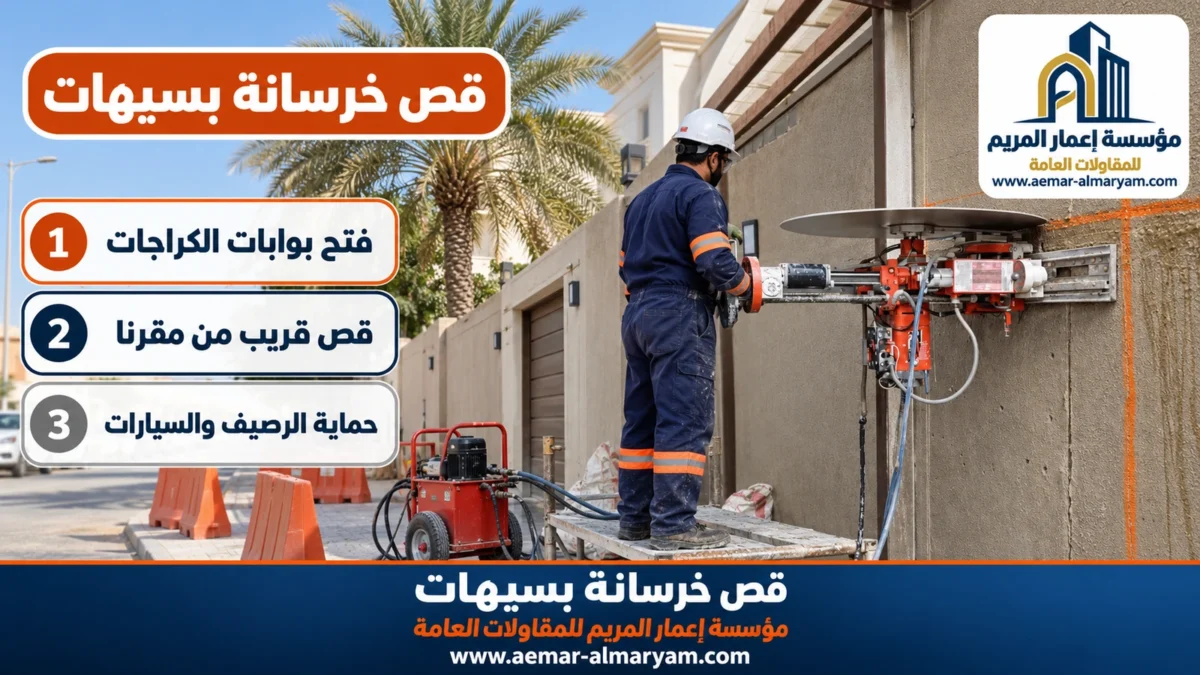 قص خرسانة بسيهات