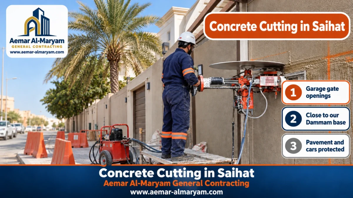 Concrete Cutting in Saihat