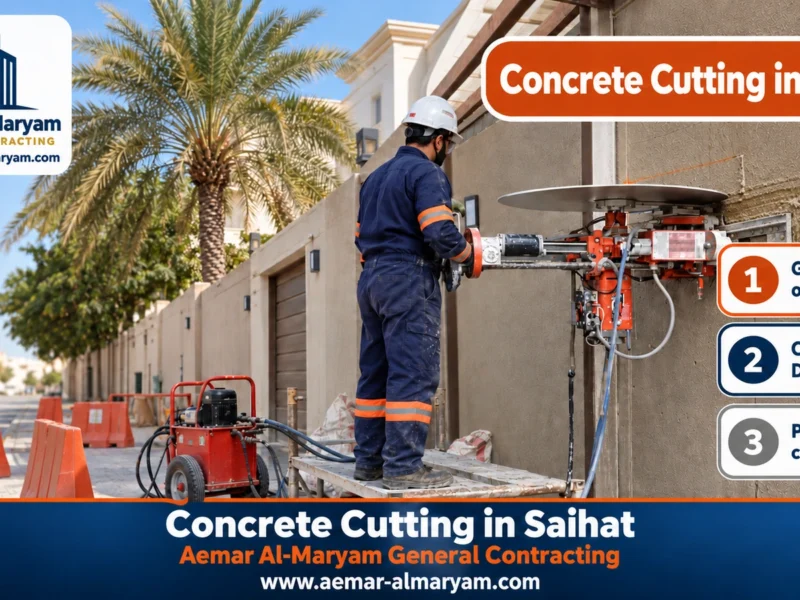 Concrete Cutting in Saihat