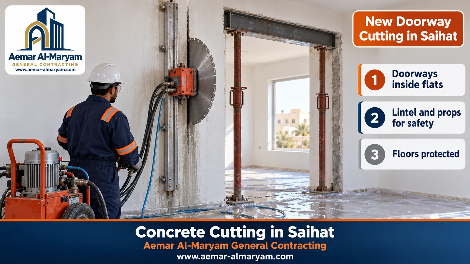 New Doorway Cutting in Saihat