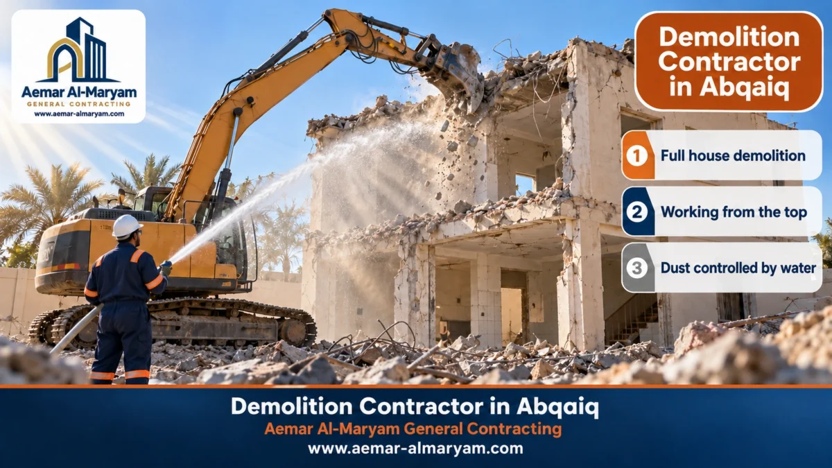 Demolition Contractor in Abqaiq