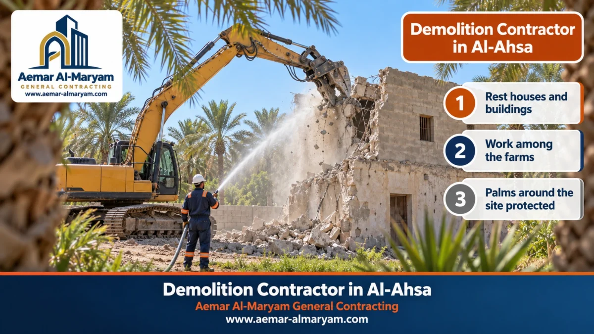 Demolition Contractor in Al-Ahsa
