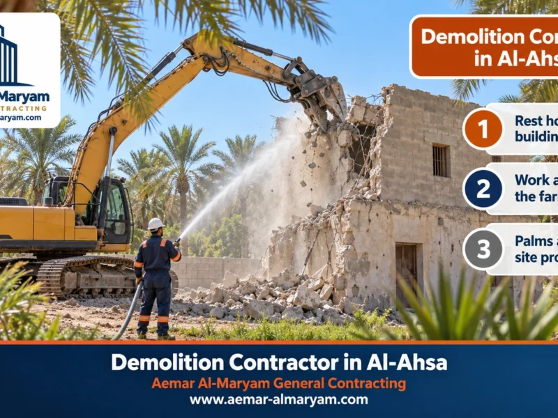 Demolition Contractor in Al-Ahsa