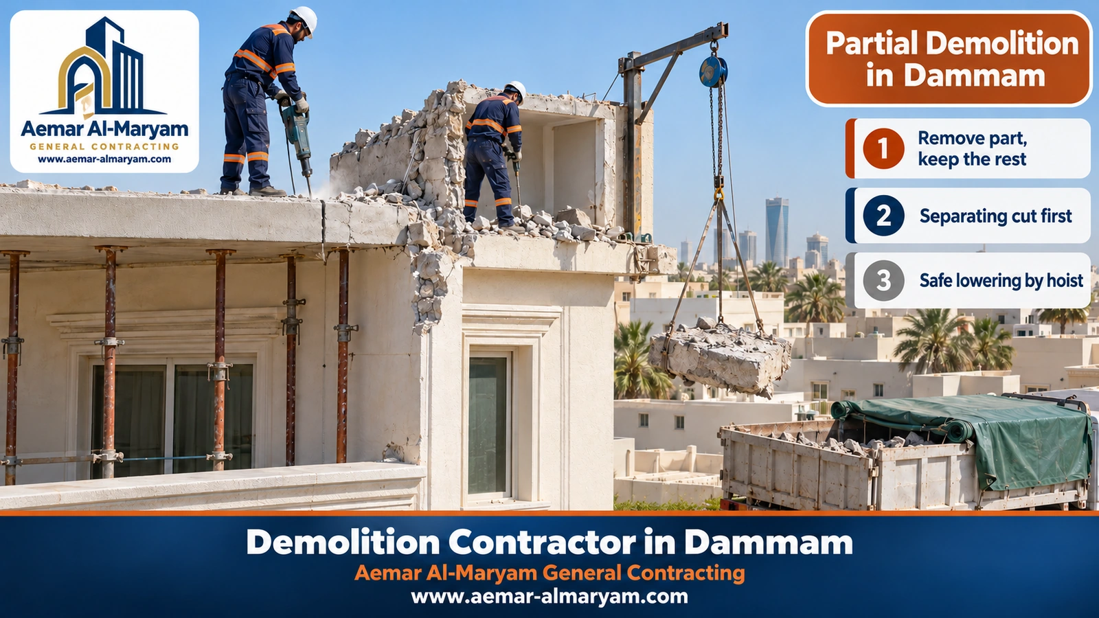 Partial Demolition in Dammam