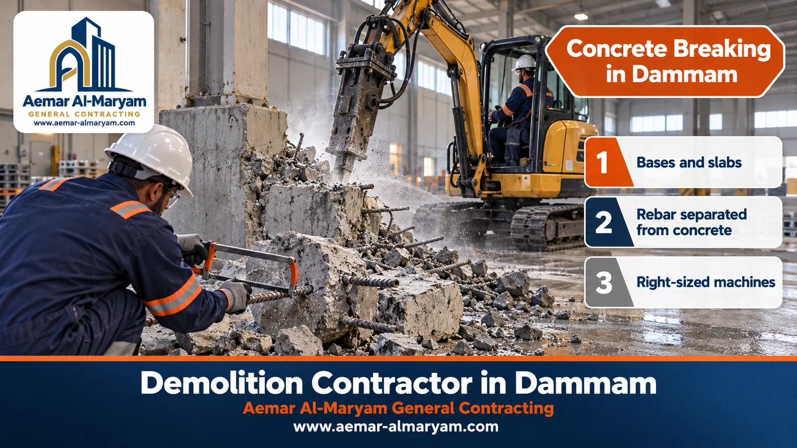 Concrete Breaking in Dammam