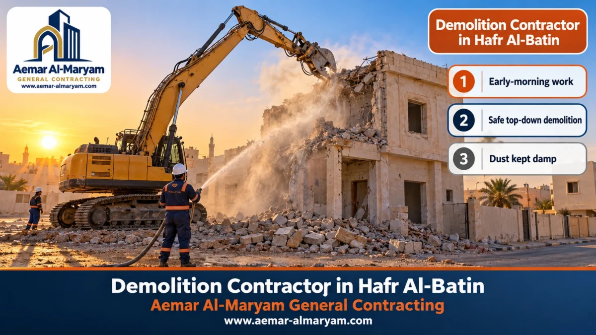 Demolition Contractor in Hafr Al-Batin