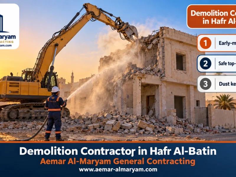 Demolition Contractor in Hafr Al-Batin