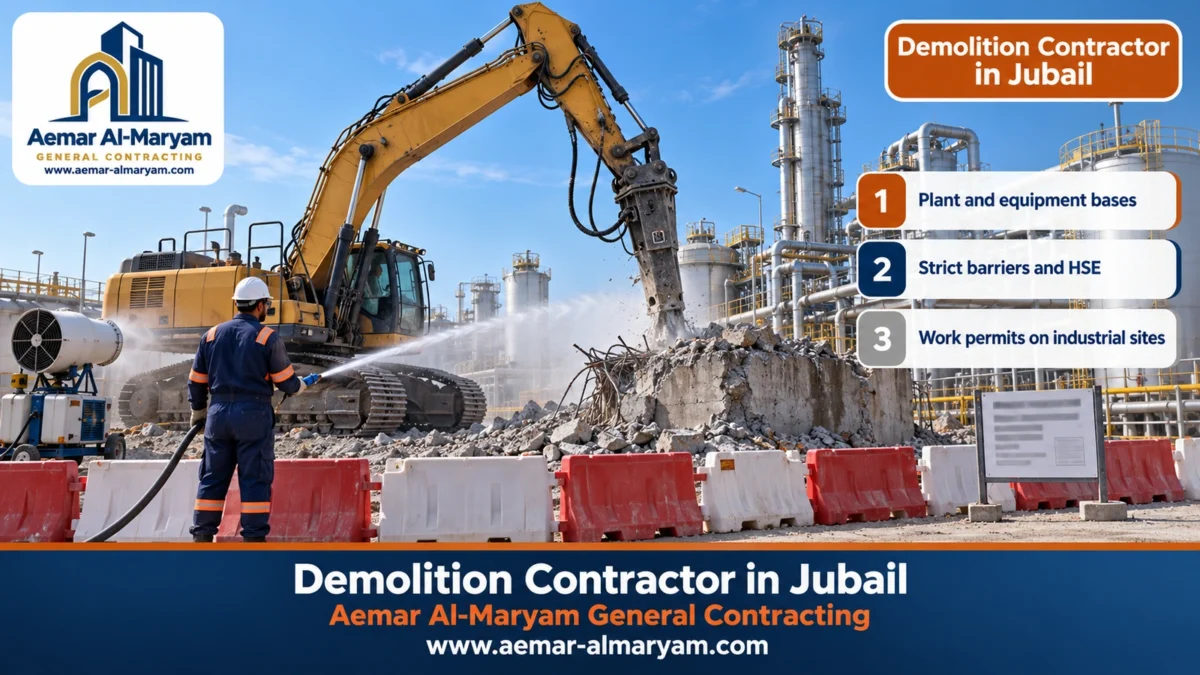 Demolition Contractor in Jubail