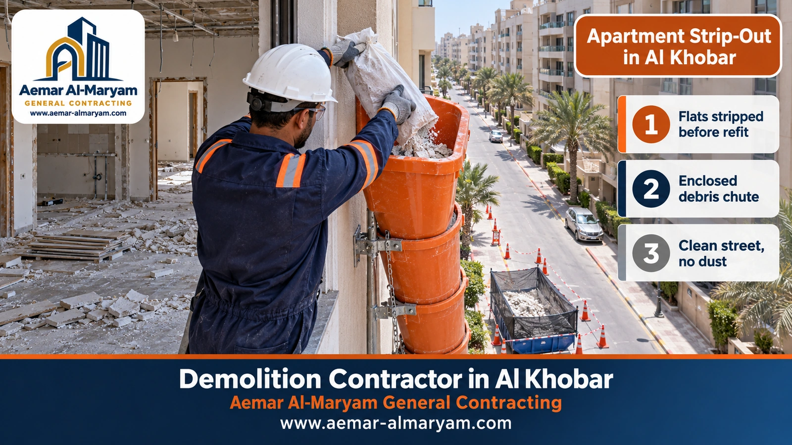 Apartment Strip-Out in Al Khobar
