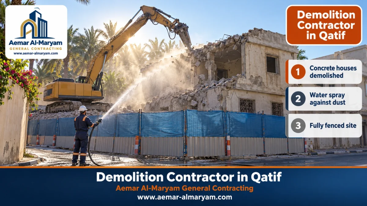 Demolition Contractor in Qatif