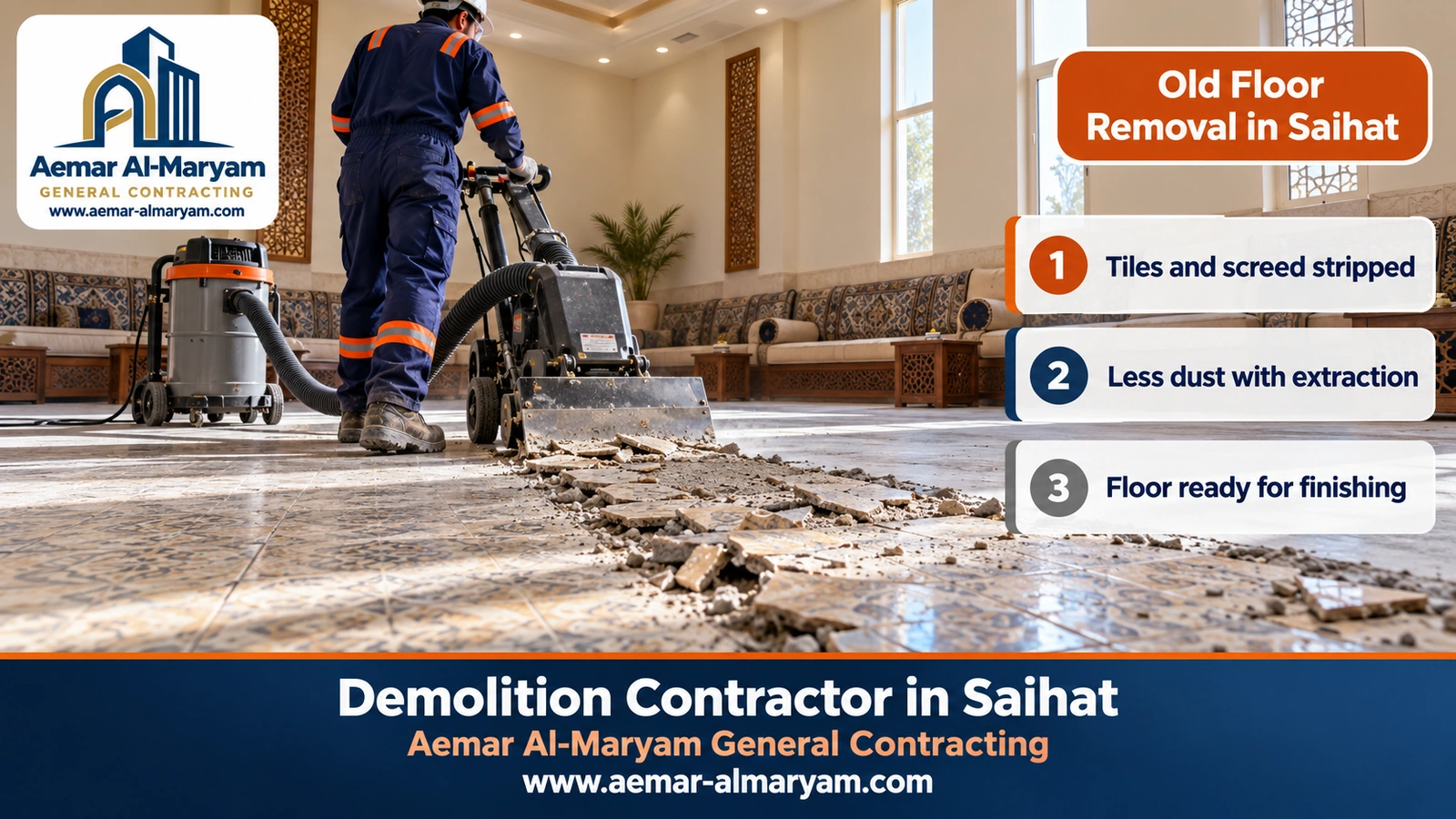 Old Floor Removal in Saihat