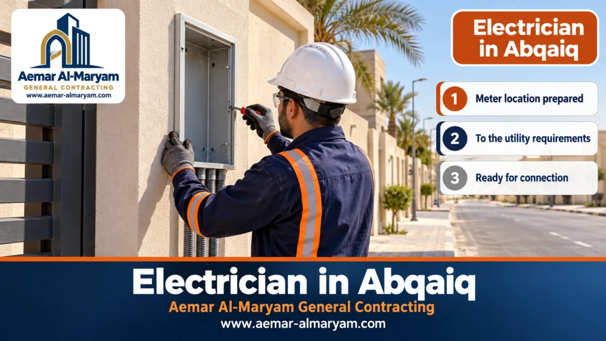 Electrician in Abqaiq