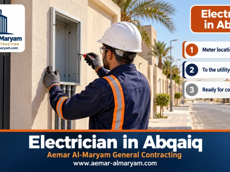 Electrician in Abqaiq