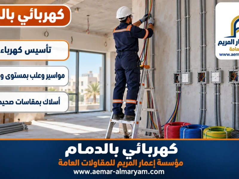 كهربائي بالدمام