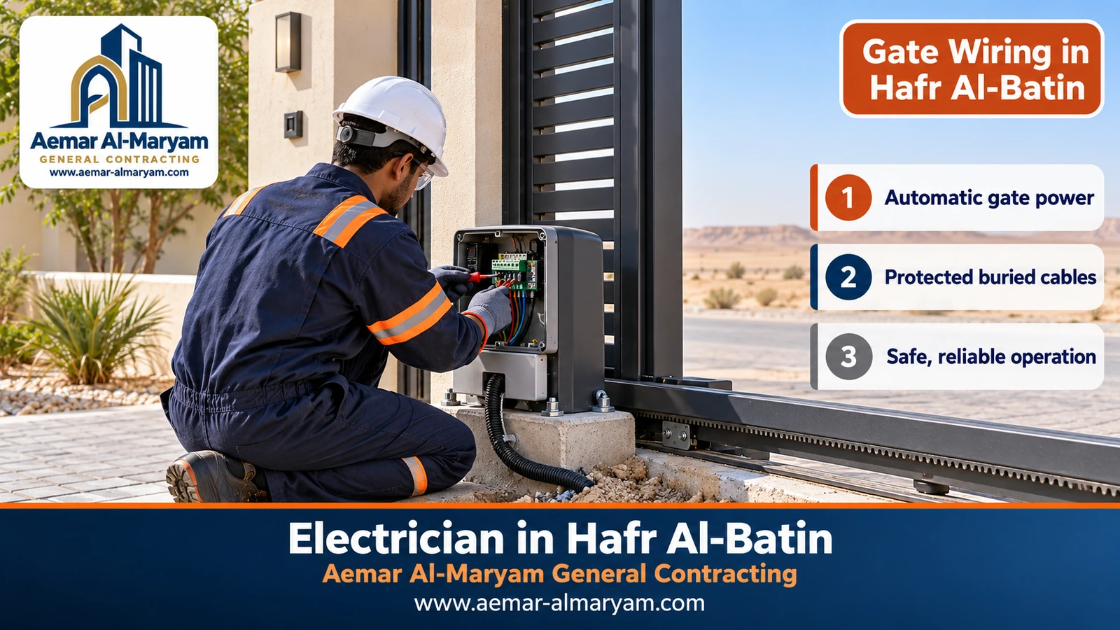 Gate Wiring in Hafr Al-Batin