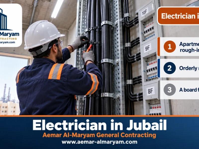 Electrician in Jubail