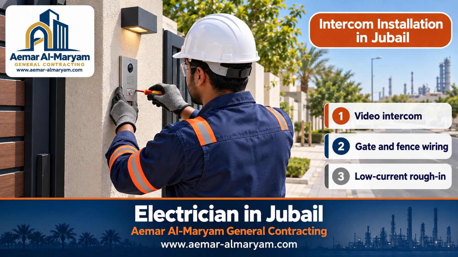 Intercom Installation in Jubail