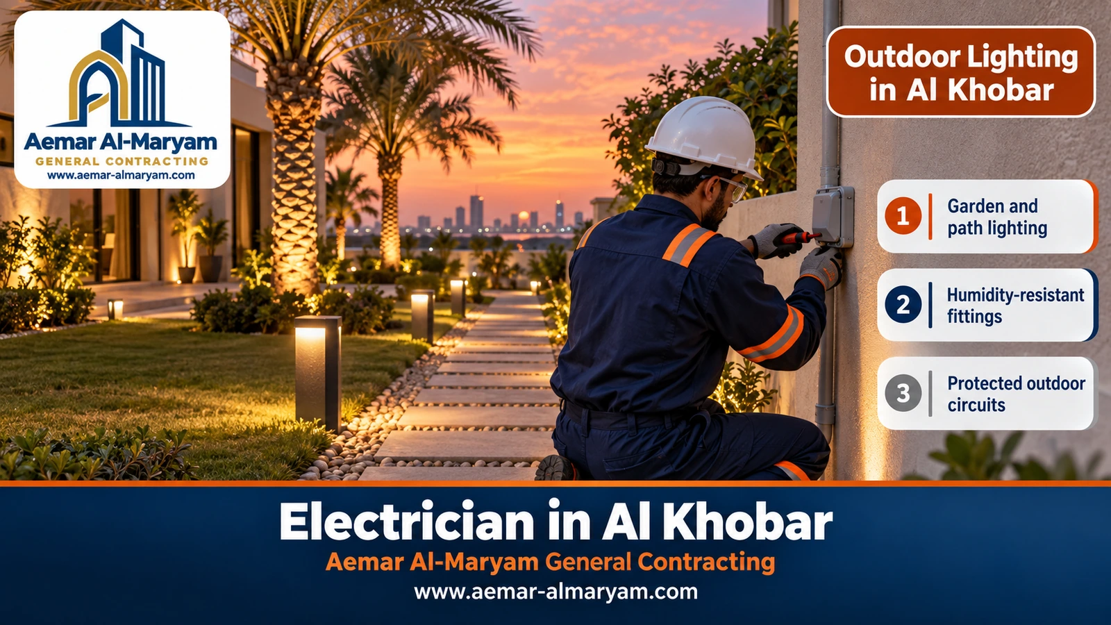 Outdoor Lighting in Al Khobar