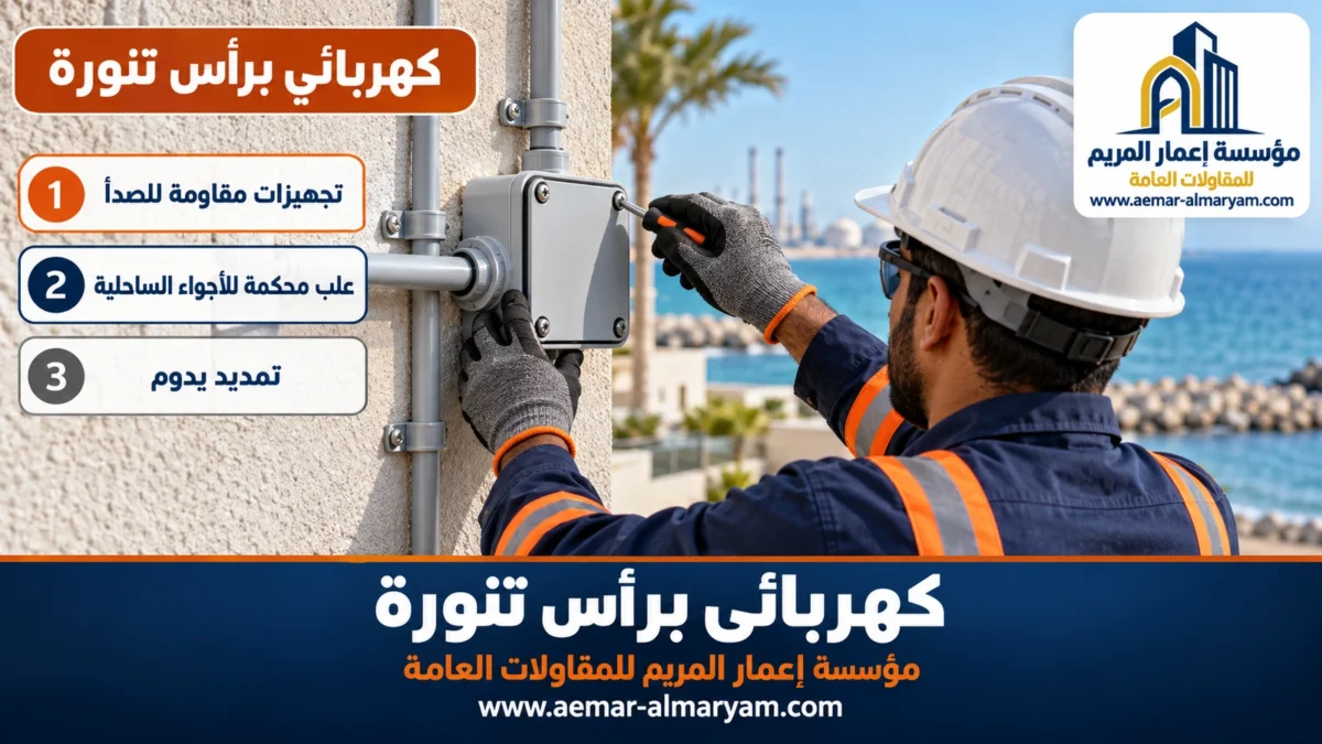 كهربائي برأس تنورة