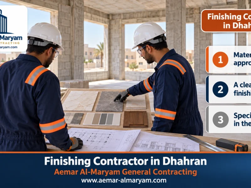 Finishing Contractor in Dhahran