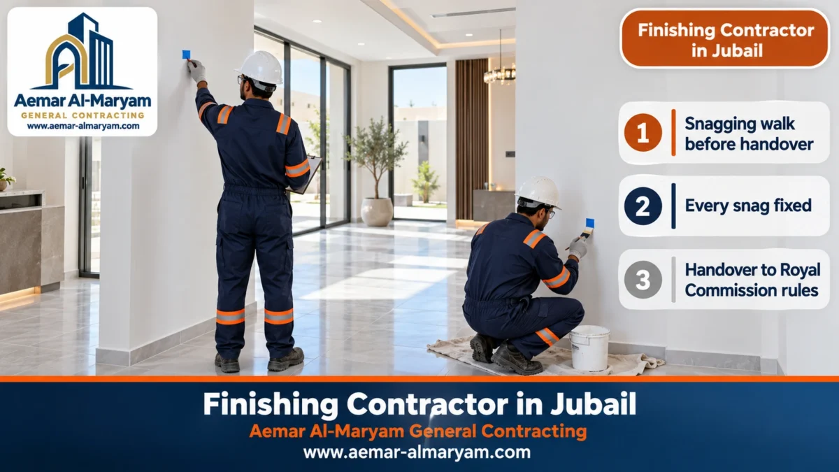 Finishing Contractor in Jubail