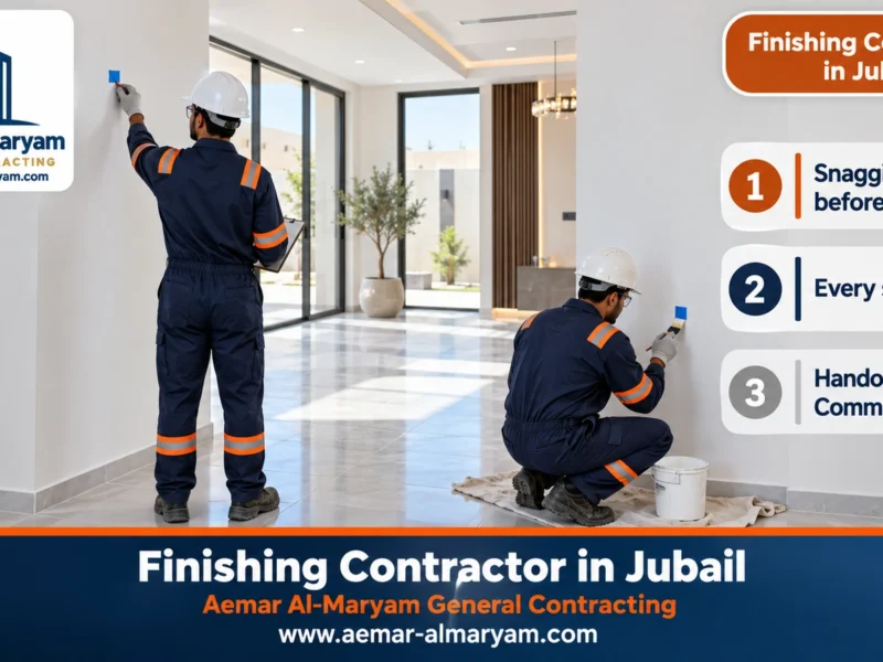 Finishing Contractor in Jubail