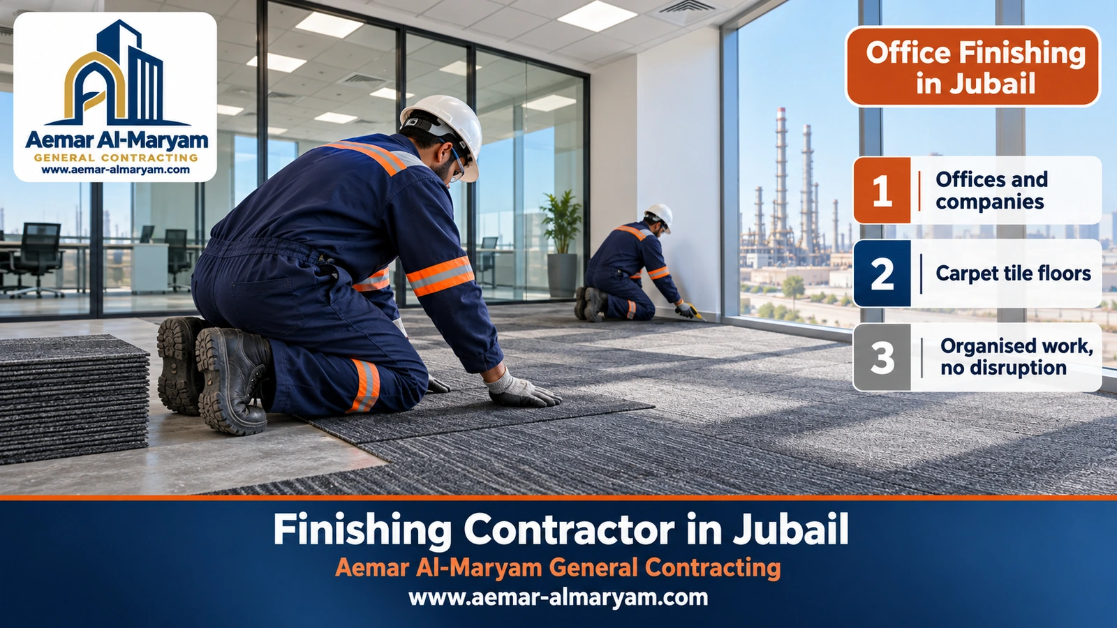 Office Finishing in Jubail
