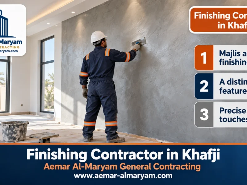 Finishing Contractor in Khafji