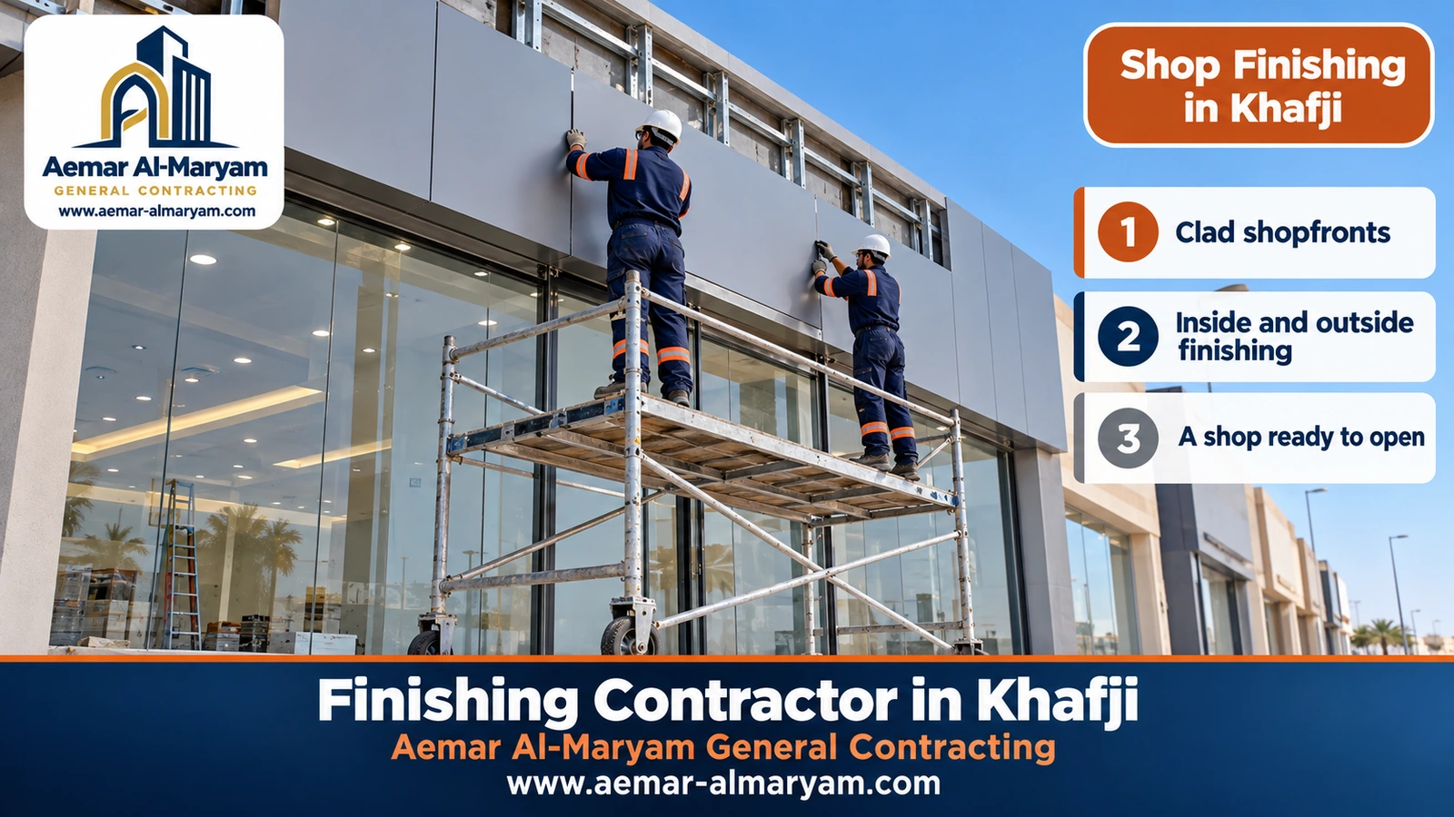 Shop Finishing in Khafji