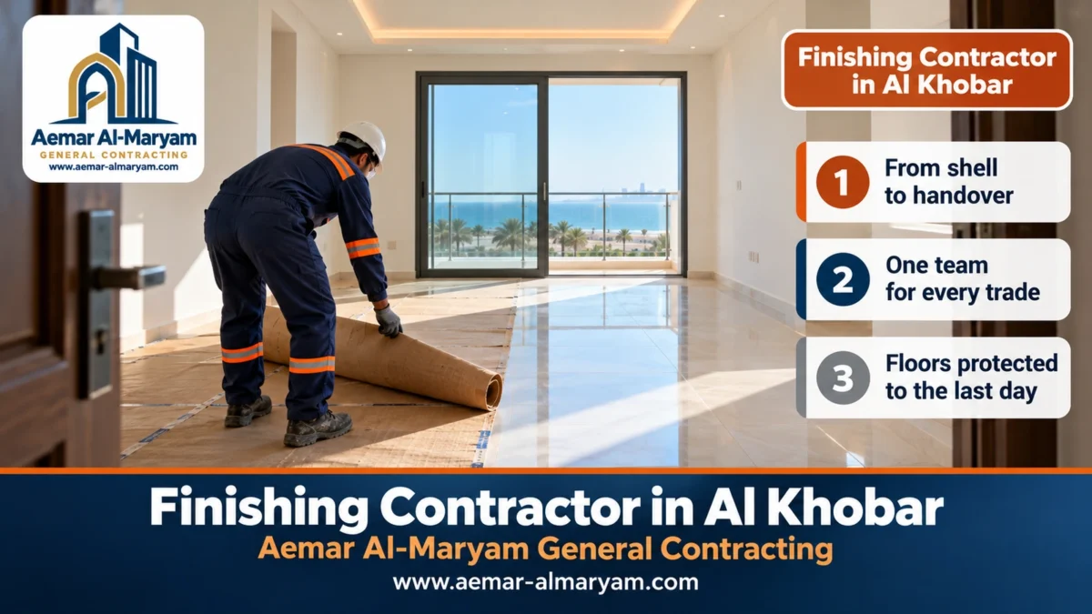 Finishing Contractor in Al Khobar
