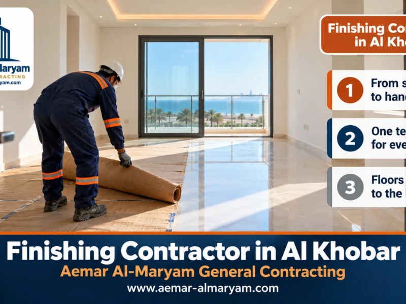 Finishing Contractor in Al Khobar