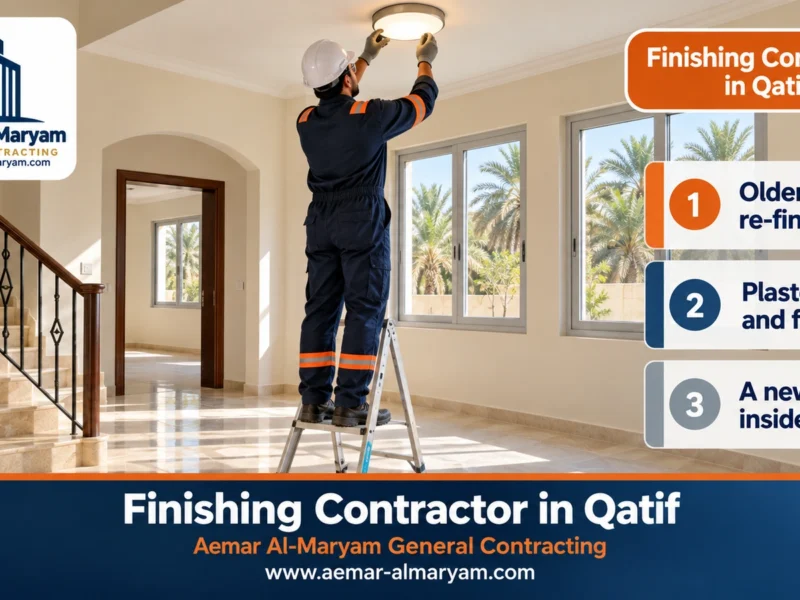 Finishing Contractor in Qatif
