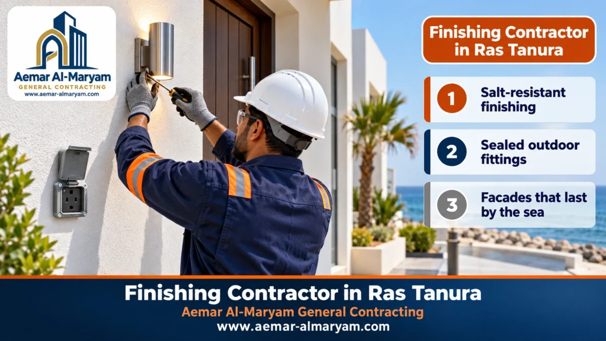 Finishing Contractor in Ras Tanura