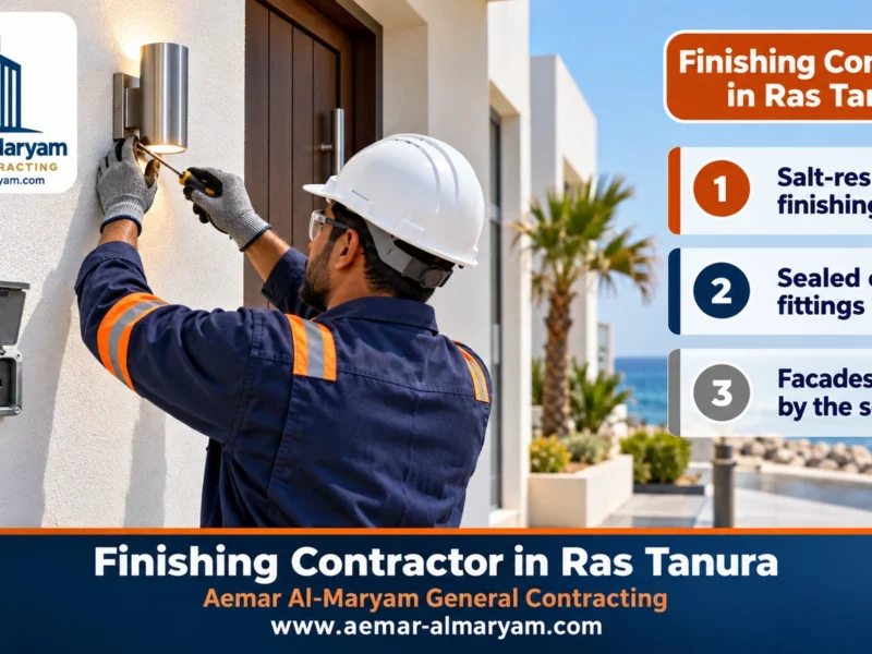 Finishing Contractor in Ras Tanura