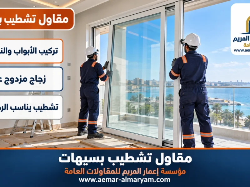 مقاول تشطيب بسيهات