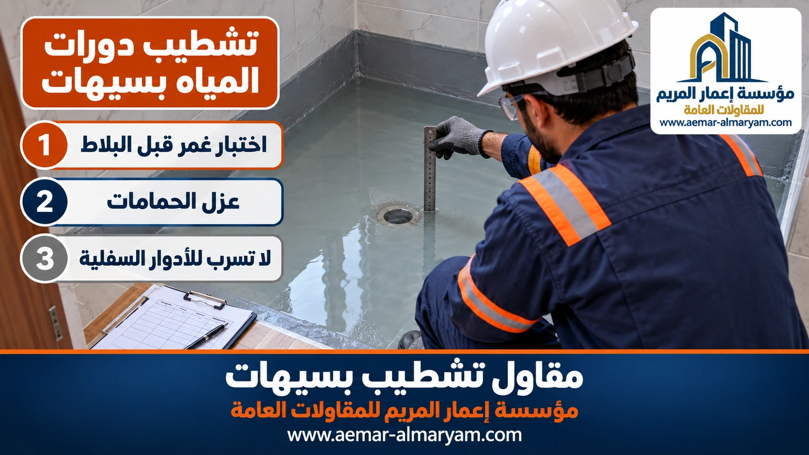 تشطيب دورات المياه بسيهات