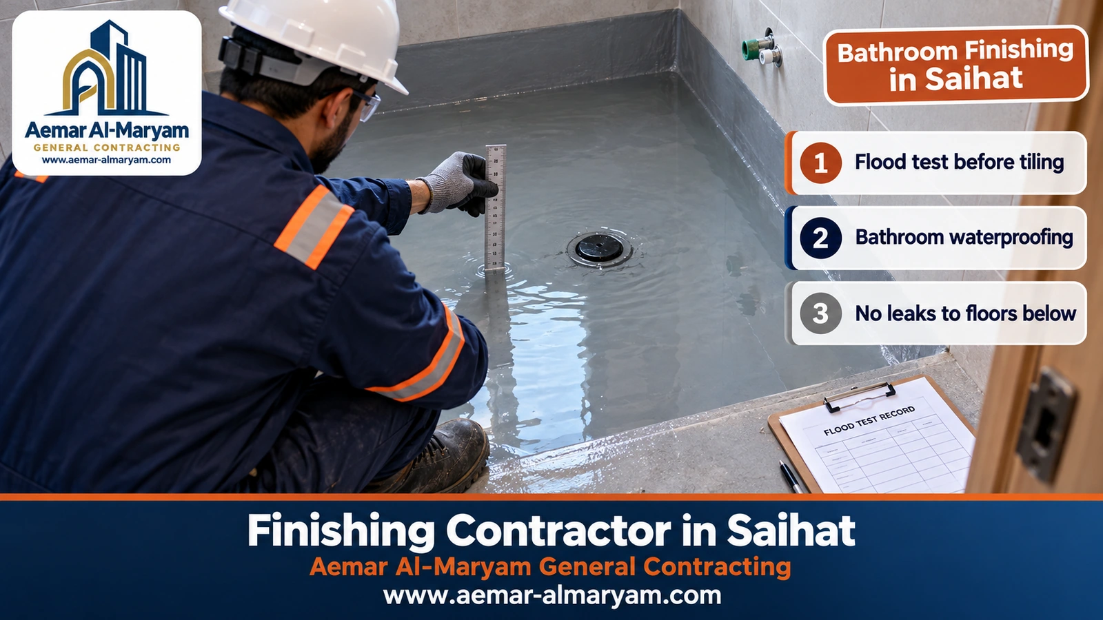 Bathroom Finishing in Saihat