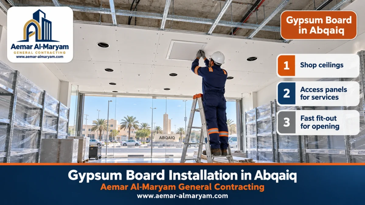 Gypsum Board in Abqaiq