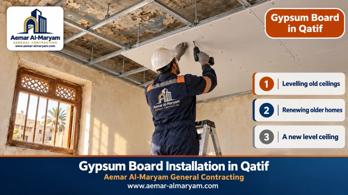 Gypsum Board in Qatif