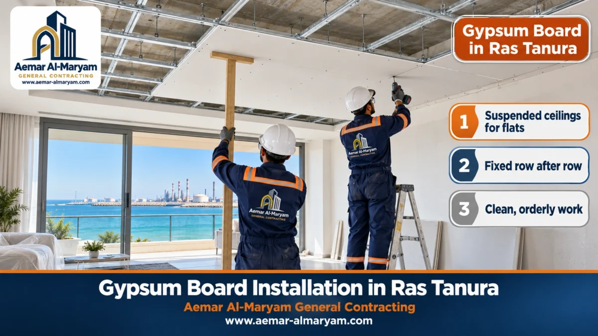 Gypsum Board in Ras Tanura