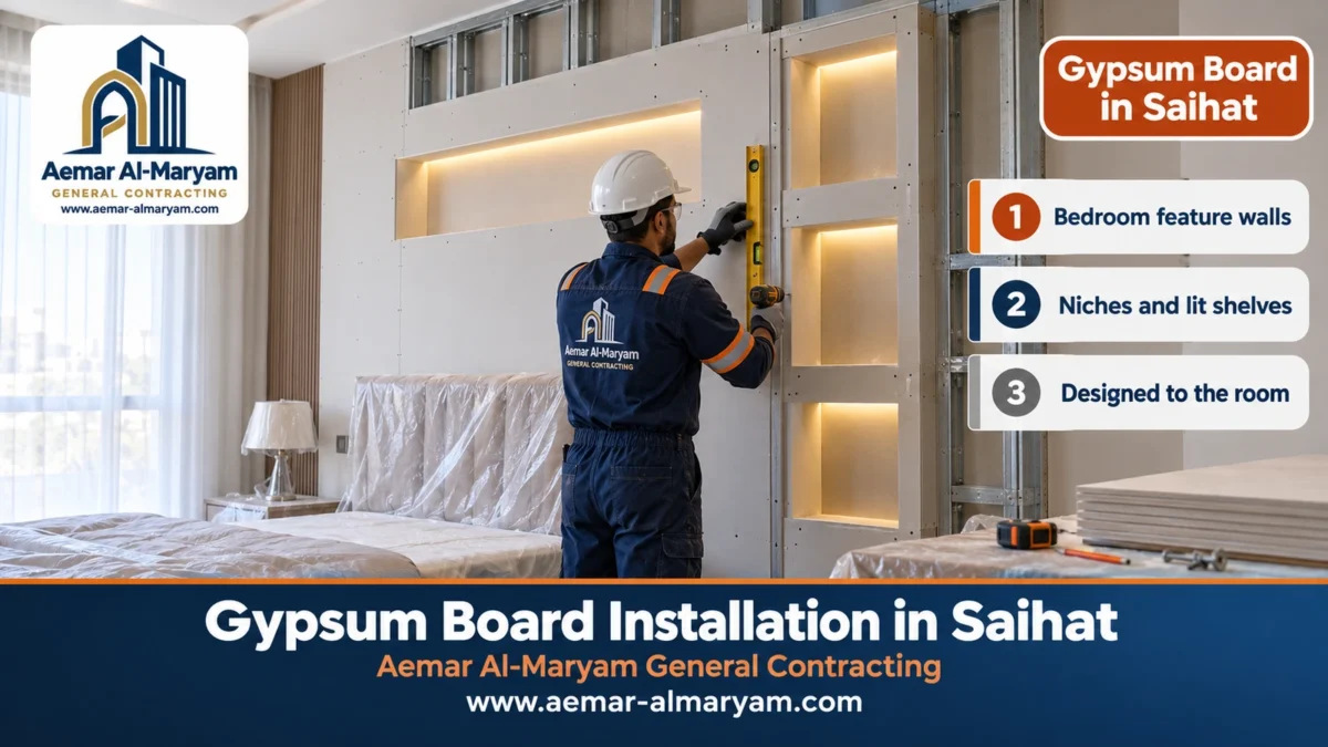 Gypsum Board in Saihat