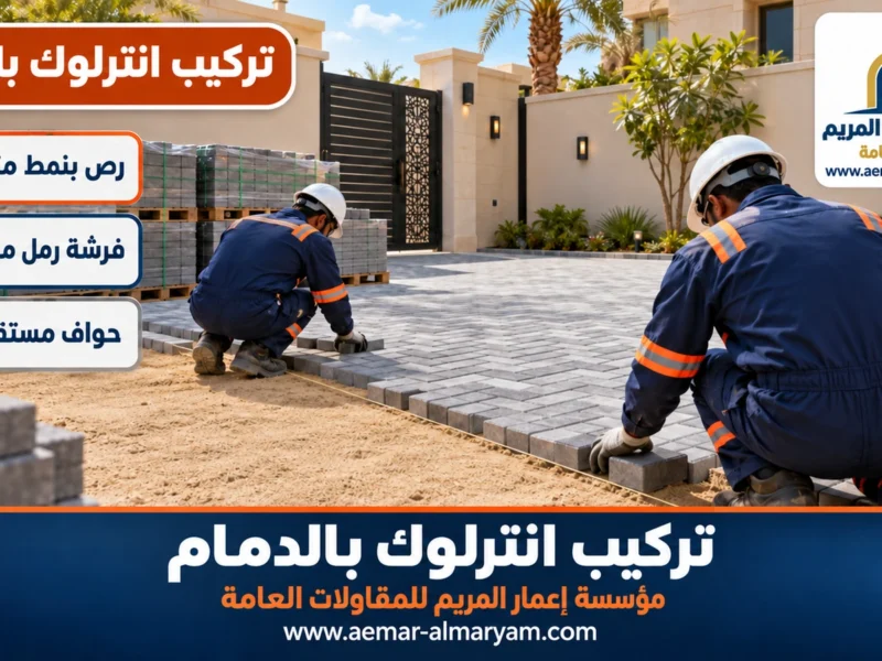 شركة تركيب انترلوك بالدمام