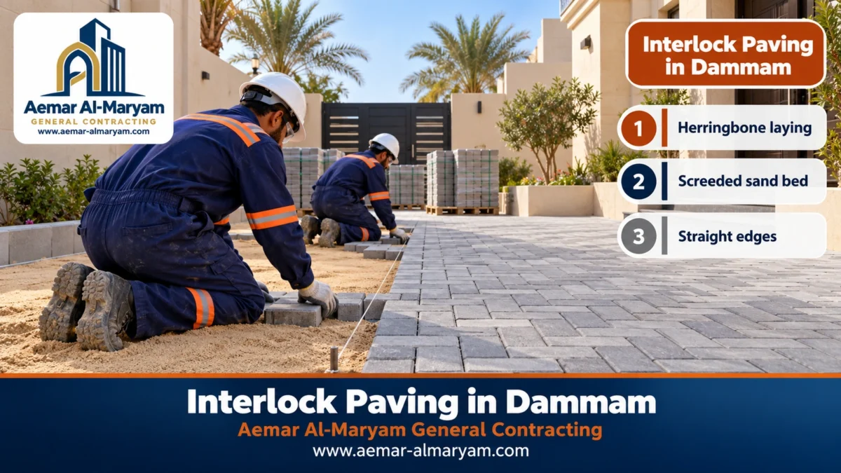 Interlock Paving in Dammam