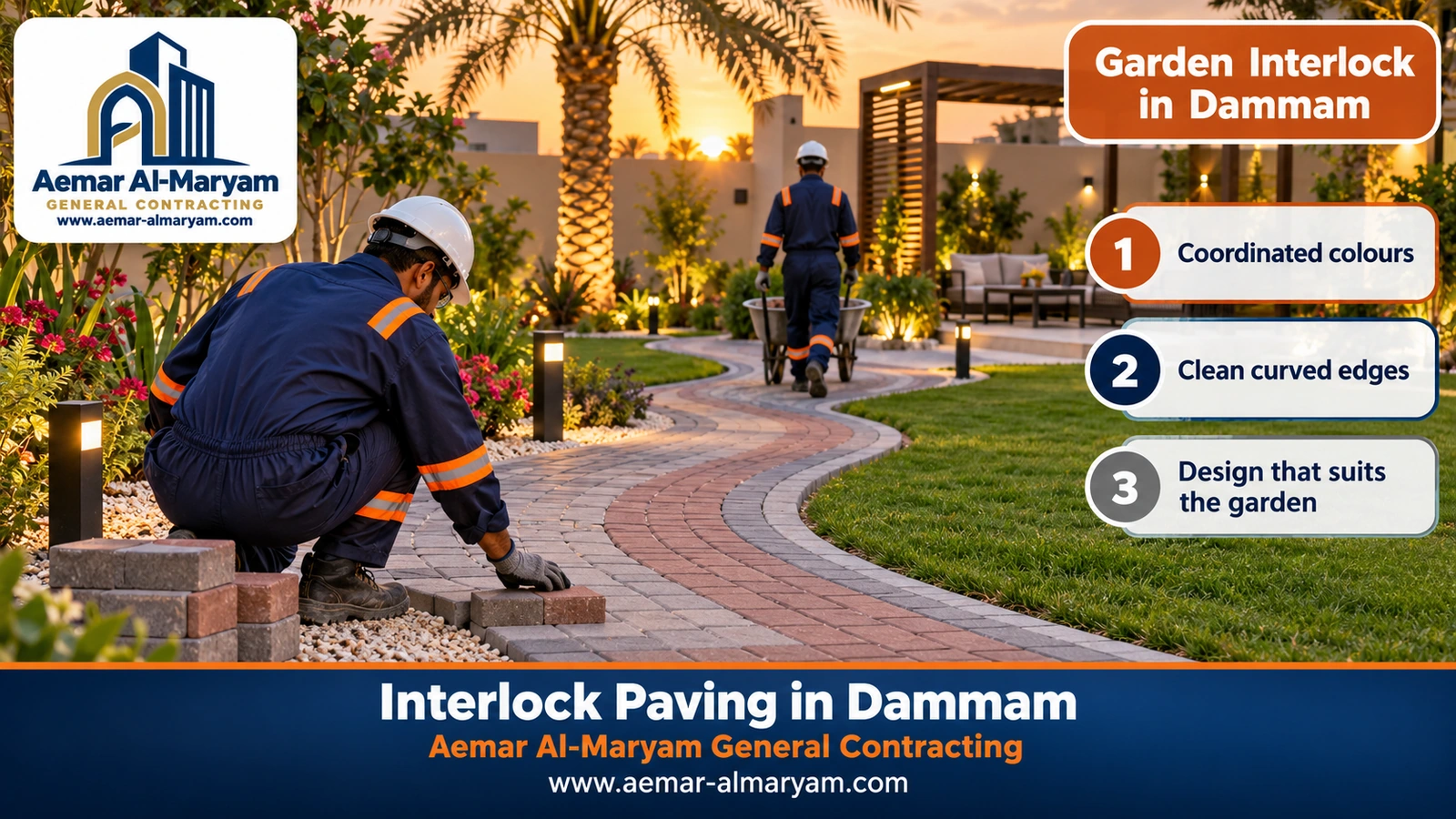Garden Interlock in Dammam