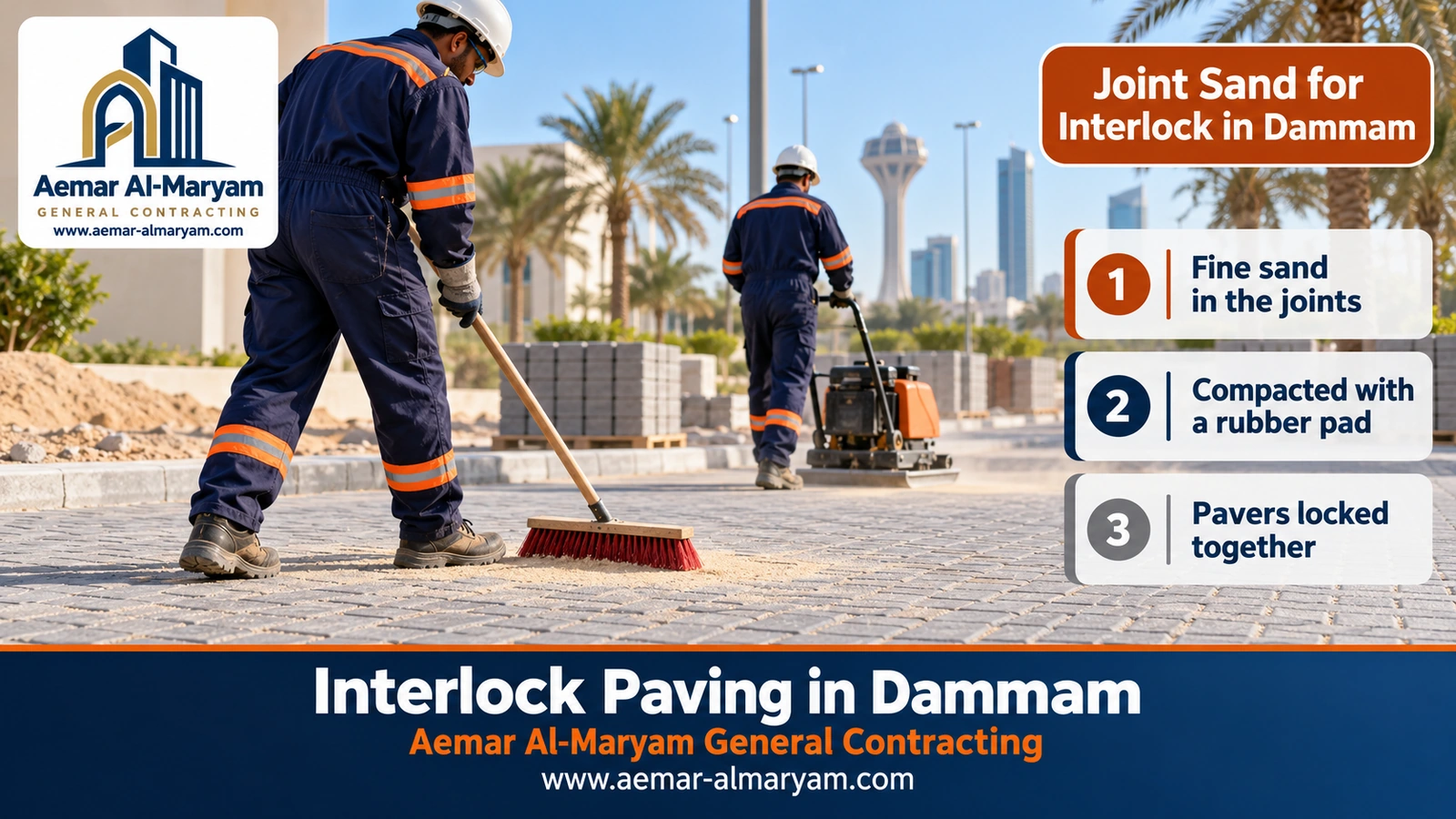 Joint Sand for Interlock in Dammam