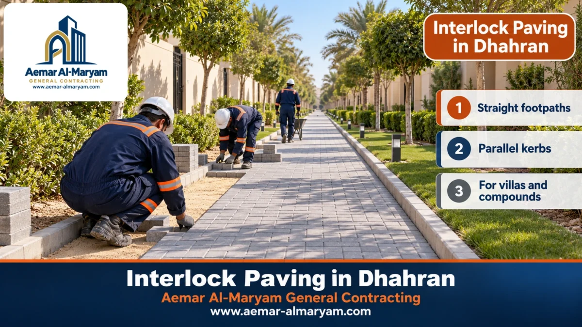 Interlock Paving in Dhahran